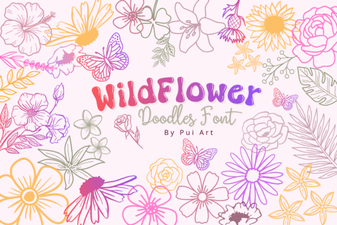 Get Creative with the Wildflower Doodles Font