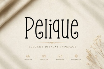 Pelique Font: Design Guide & Creative Uses