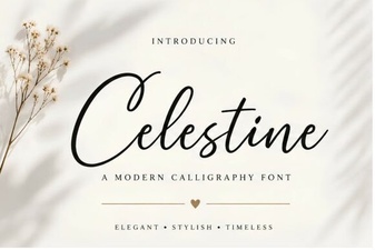 Celestine Font: Elegant Typography for Creative Design