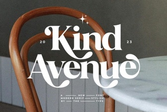 Kind Avenue Font: a Creative Project for Modern Websites