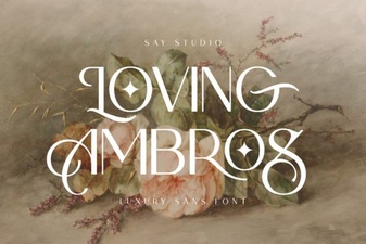 Creative Projects with the Loving Ambros Font
